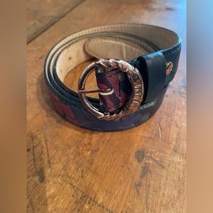 John Fluevog Artemsia Floral Belt